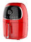 पेशेवर कॉम्पैक्ट एयर फ्रायर लाल रंग प्लास्टिक सामग्री W200 * D258 * H280mm आकार